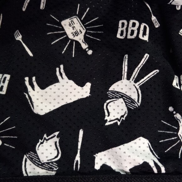 Silkskins Size XL 40 42 Boxer Brief Mens BBQ Cow Grill Print Underwear Mesh NEW - Picture 1 of 8